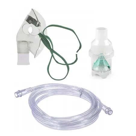 Uniwersalny zestaw do inhalatora maska mała, nebulizator, przewód