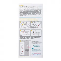 Test domowy z krwi na niedobór witaminy D - Hydrex 1 sztuka