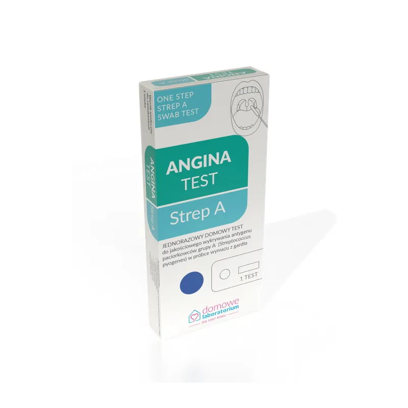 Hydrex - Test na Anginę Strep A - Test na anginę bakteryjną - 1 szt.