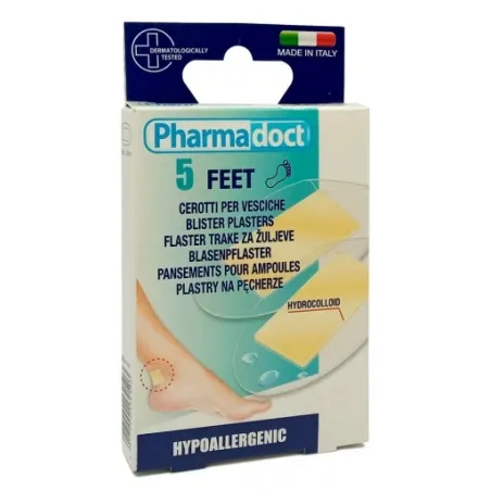 PLASTRY NA PĘCHERZE 5 FEET PHARMADOCT