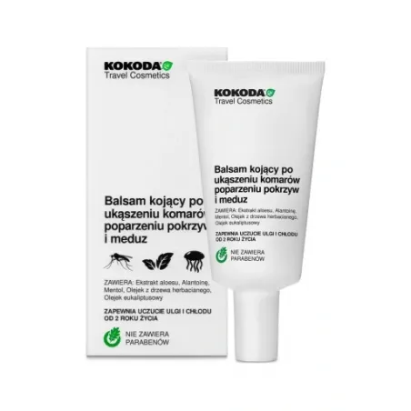 KOKODA BALSAM KOJĄCY DO SKÓRY PO UKĄSZENIACH KOMARÓW ŁAGODZI 50ML