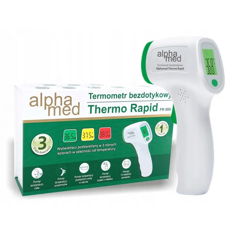 TERMOMETR BEZDOTYKOWY ALPHAMED THERMO RAPID FR880