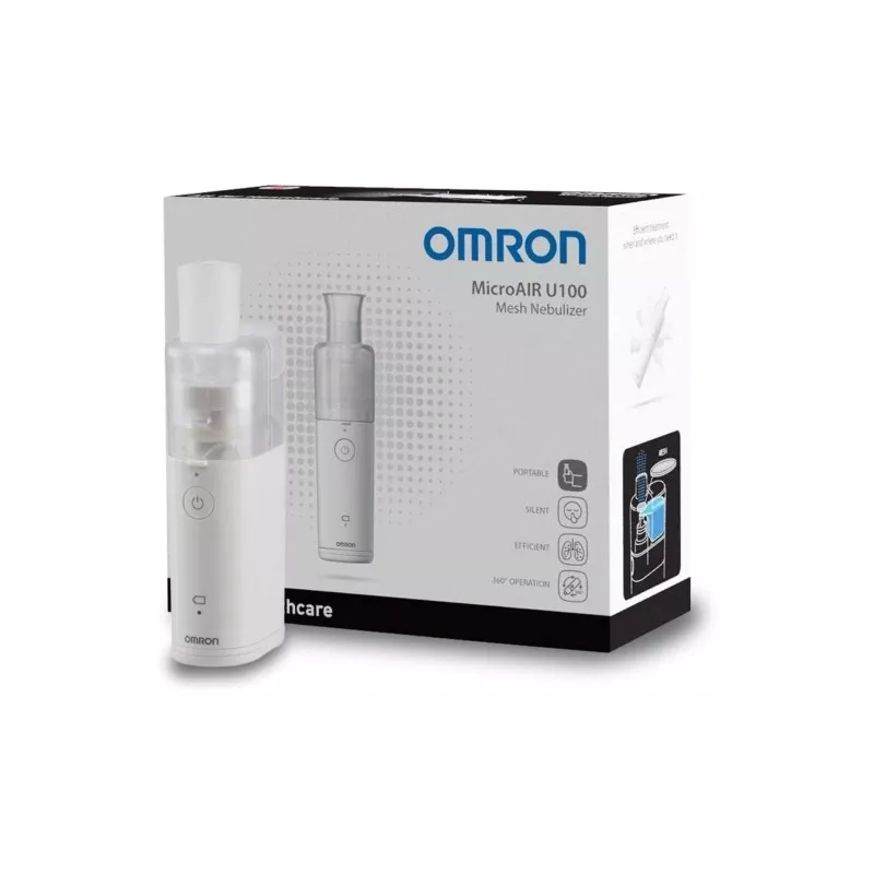 Nebulizator ultradźwiękowy siateczkowy MicroAir U100 Omron cichy mały