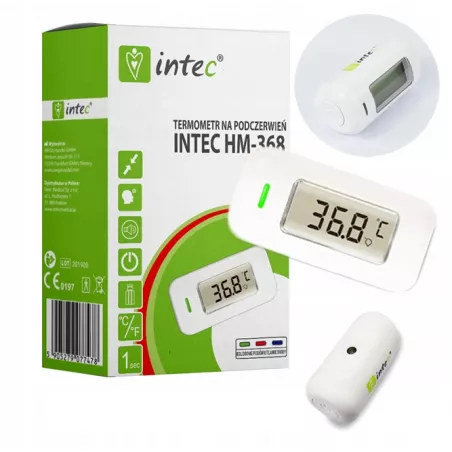 TERMOMETR INTEC 368 NA PODCZERWIEŃ PRECYZYJNY DLA DZIECI