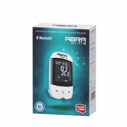 GLUKOMETR DIAGNOSTIC ABRA BEZKODOWY SZYBKI BLUETOOTH pomiar cukru glukozy