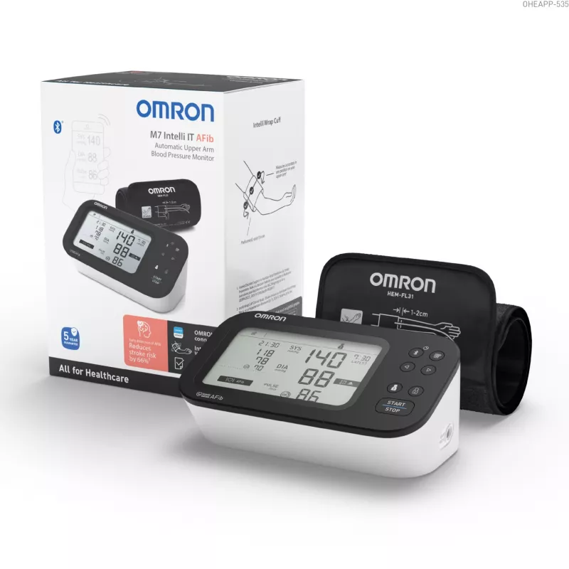 Ciśnieniomierz OMRON M7 Intelli IT AFIB [HEM-7380T1-EBK]