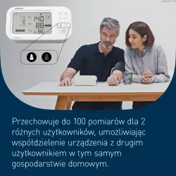 Ciśnieniomierz OMRON M7 Intelli IT AFIB [HEM-7380T1-EBK] +zasilacz