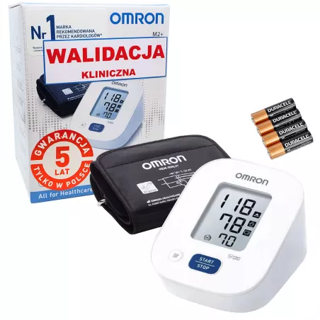 Ciśnieniomierz automatyczny  Omron M2+ PLUS
