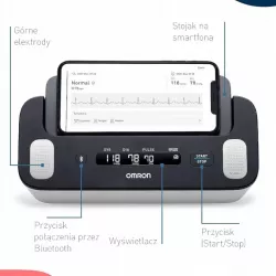 Ciśnieniomierz naramienny z EKG OMRON COMPLETE HEM-7530T AFIB Bluetooth