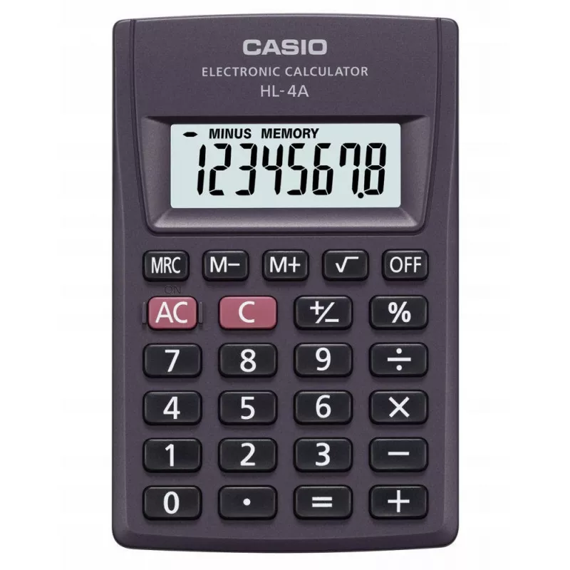 Kalkulator biurowy kieszonkowy Casio HL-4Aw