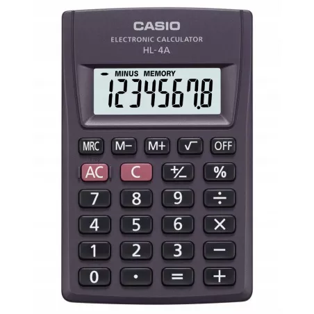 Kalkulator biurowy kieszonkowy Casio HL-4Aw