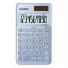CZARNY METALOWY KALKULATOR BIUROWY CASIO SL-1000SC BŁĘKITNY