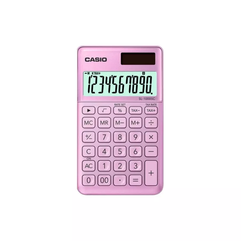 KALKULATOR KIESZONKOWY CASIO SL-1000SC-PK RÓŻOWY