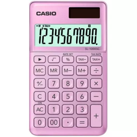 KALKULATOR KIESZONKOWY CASIO SL-1000SC-PK RÓŻOWY