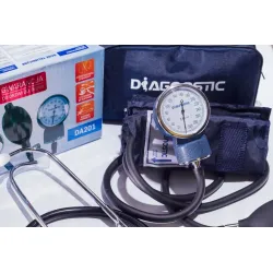 Ciśnieniomierz mechaniczny zegarowy Diagnostic DA201 z kluczem kalibracyjnym