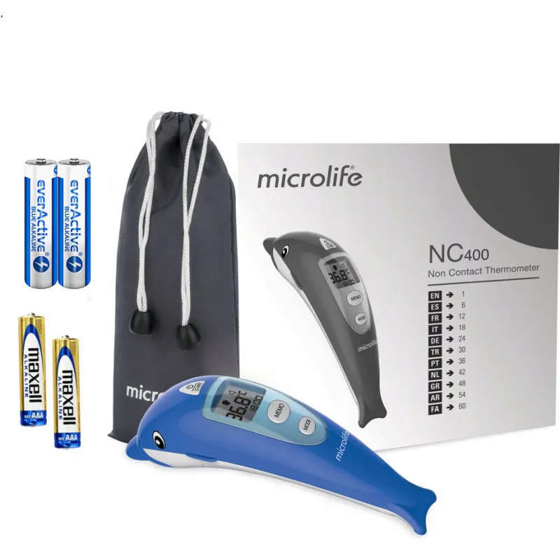 Termometr bezdotykowy Microlife NC400 Delfinek